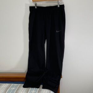 Nike Black Mens Performance sweatpants with Reflective Swoosh